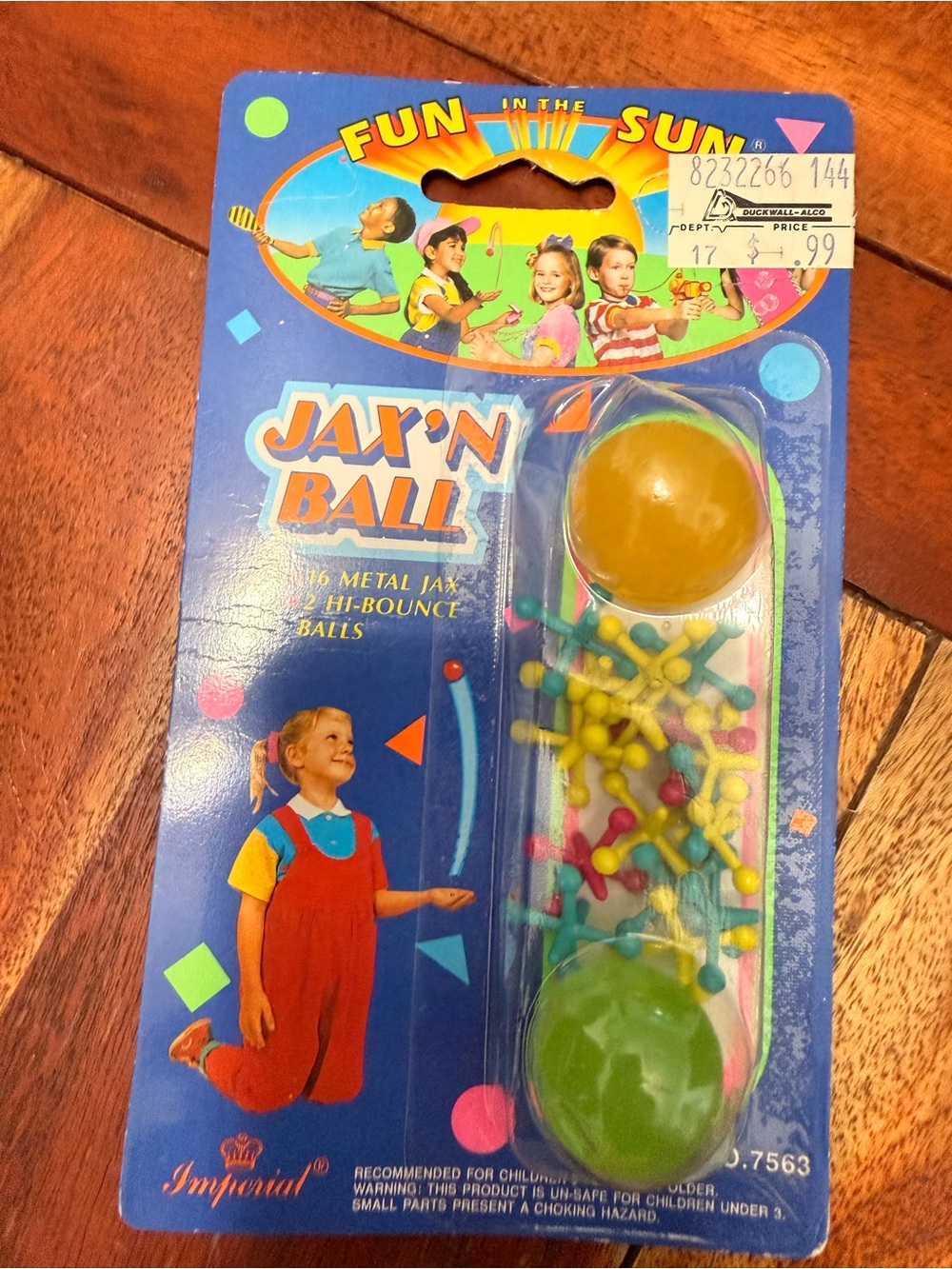 Vintage JAX ' BALL Toys Games Metal Jax & Hi - Bounce Balls Toy